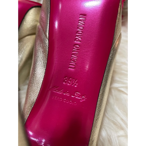 Luciano Padovan Slingback Platform Peeptoe - Picture 8 of 8